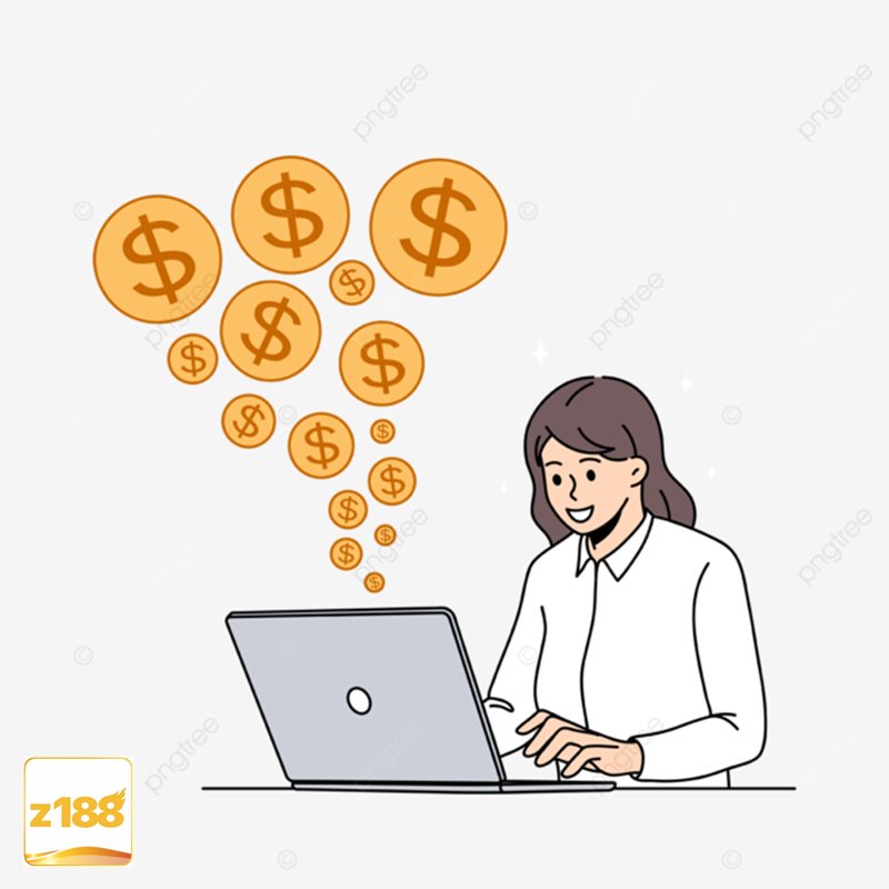 Rút Tiền Z188 - Nhập số tiền muốn rút theo hạn mức cho phép