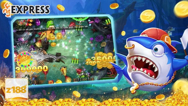 Mẹo bắn cá - Ưu tiên đàn cá đi chậm