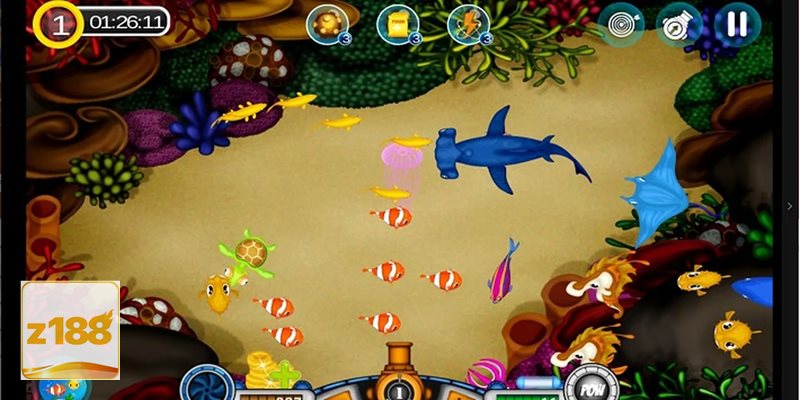 Bắn cá Long Vương - Tích lũy từ cá nhỏ trước khi săn mục tiêu lớn